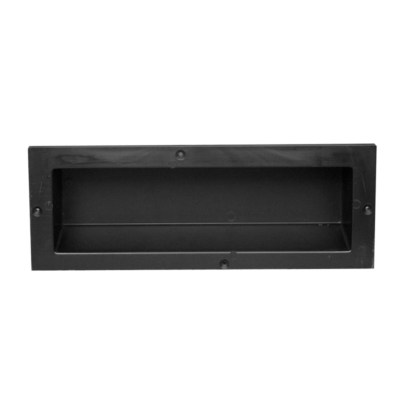 Tile Redi USA تايل ريدي الولايات المتحدة RLRecessed Redi Ledge حافة الدش، 16" عرض x 6" ارتفاع، أسود - Image 3